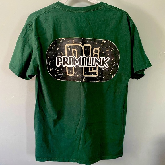 Forest Green Promolink Hanes Tee - Picture 4 of 5